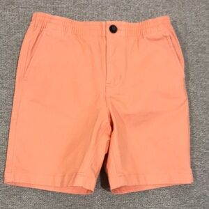 NWT New with Tags Janie and Jack Light Orange / Salmon Twill Shorts size 6